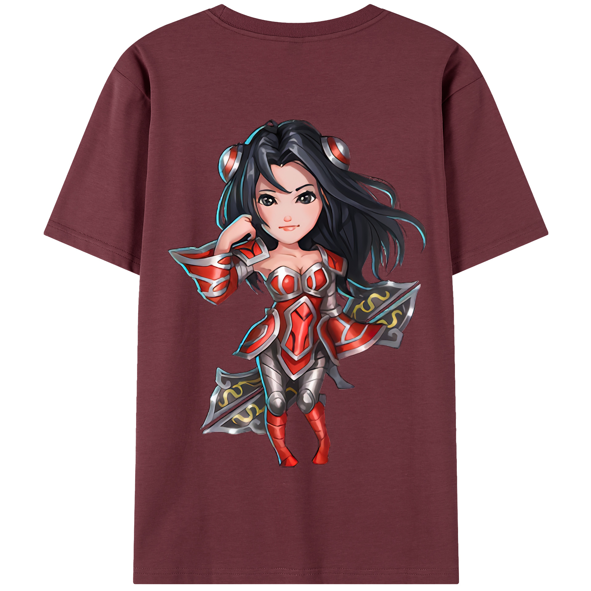 リーグ・オブ・レジェンド League of Legends LOL 綿100％半袖Tシャツ（背面プリント）